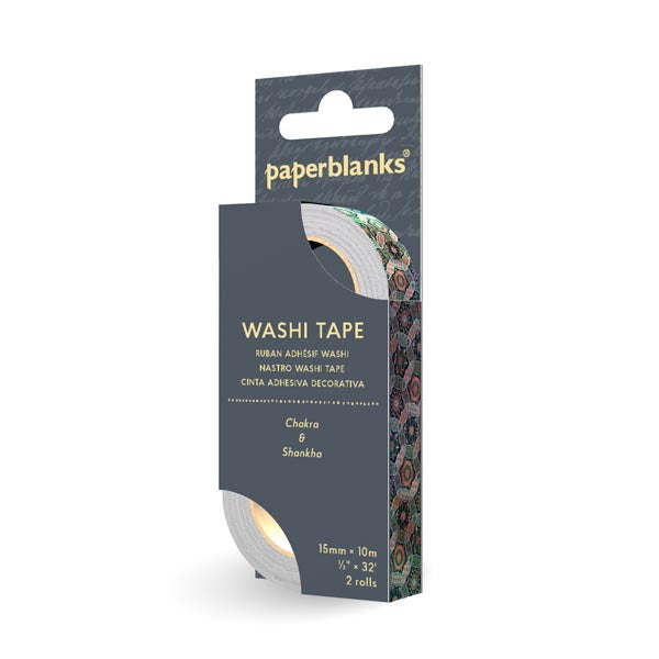 Paperblanks Washi Tape - Chakra & Shankha