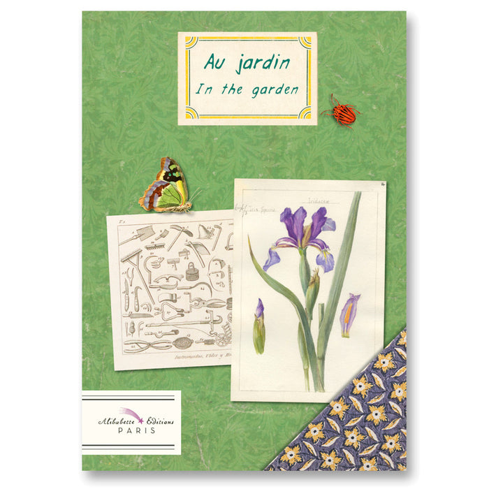Alibabette Editions Illustrated Journal - Au jardin In the garden