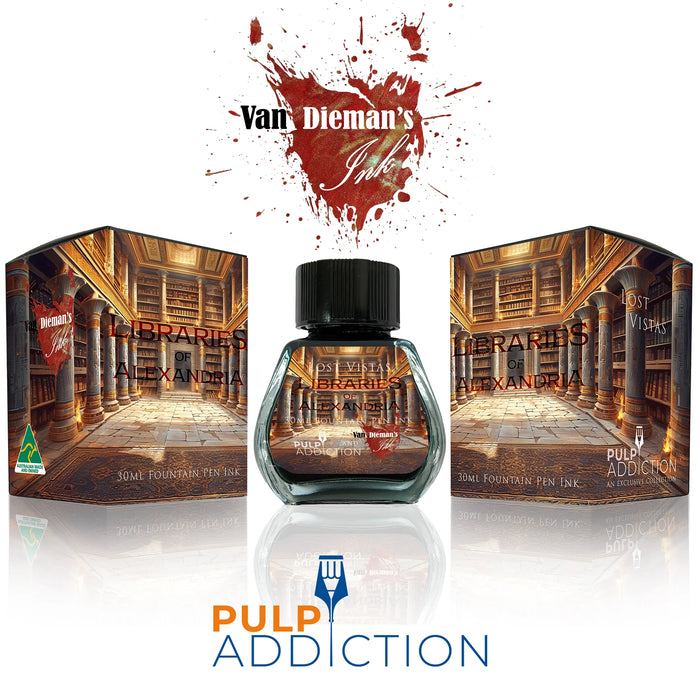 Van Dieman's Pulp Addiction Exclusive Ink - Lost Vistas - Libraries of Alexandria