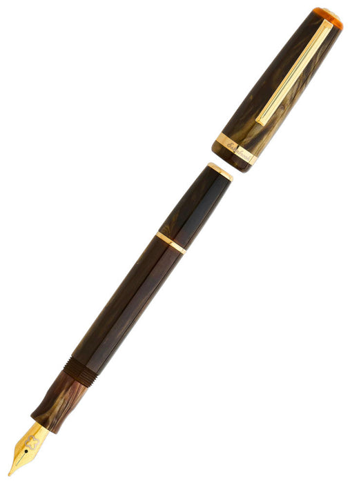 Esterbrook JR Fountain Pen - Pumpkin Latte - Gold Trim - Custom Journaler