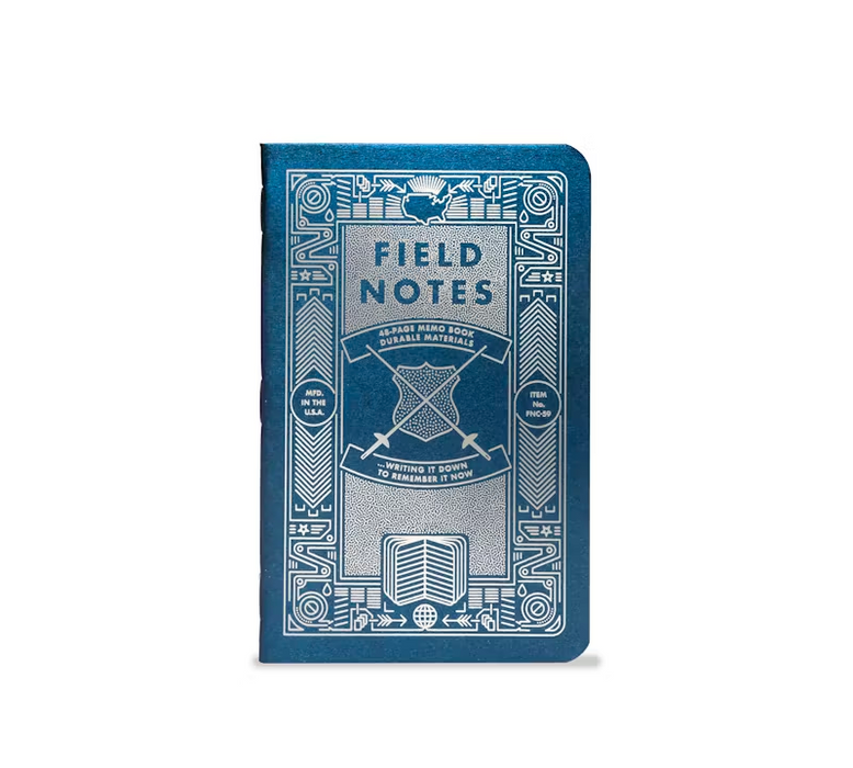 Field Notes Foiled Again Notebooks - 3 Pack