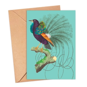 Ikonink Bird of Paradise Card