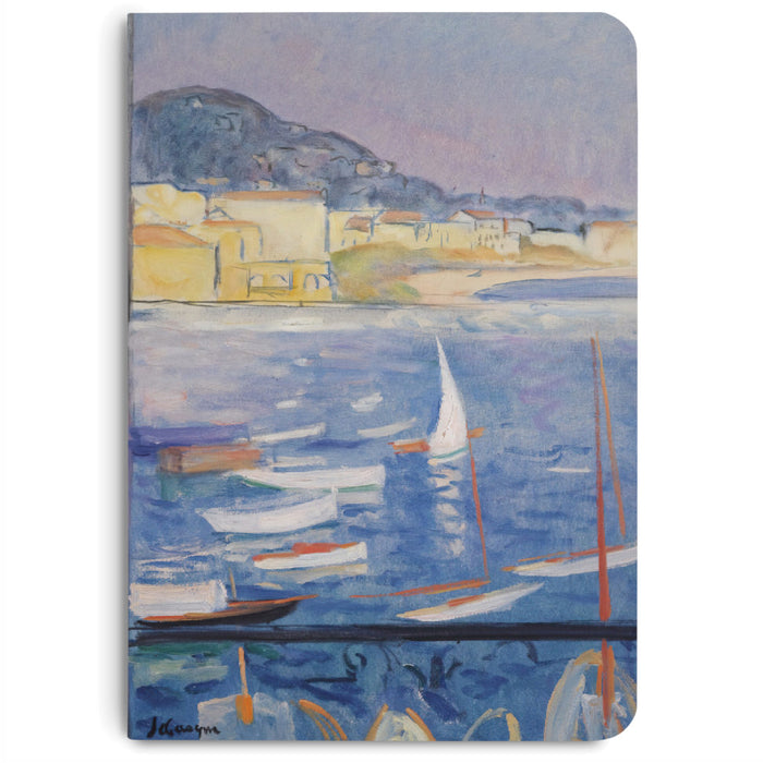MEMMO A5 Notebook - Window Overlooking the Port, Blank