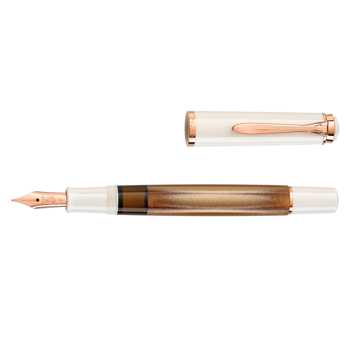 Pelikan Classic M200 Special Edition Fountain Pen - Copper Rose Gold