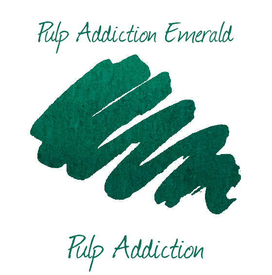 Van Dieman's Pulp Addiction - Emerald Fountain Pen Ink
