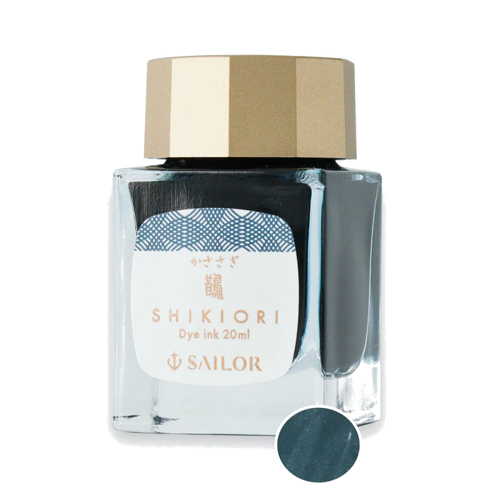 Sailor Shikiori Bottled Ink - Kasasagi 20ml