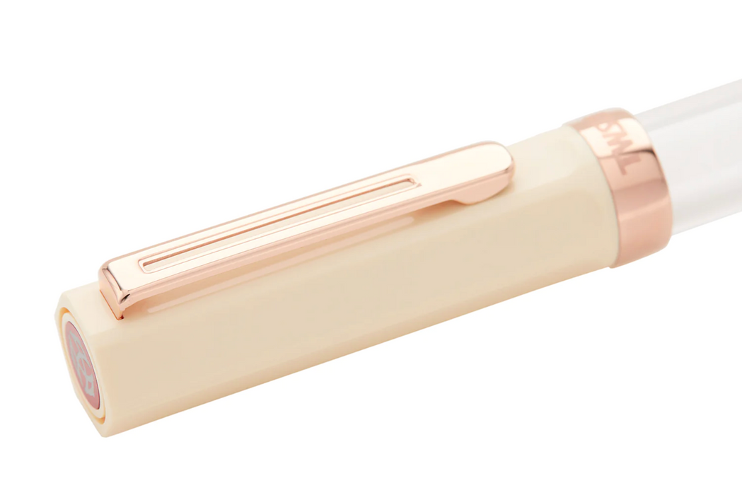 TWSBI Eco Creme with Rose Gold Trim Fountain Pen