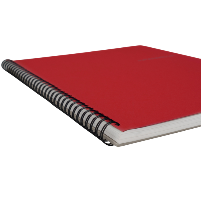 myPAPERCLIP Wiro Series Hardcover A4 Notebook - Red
