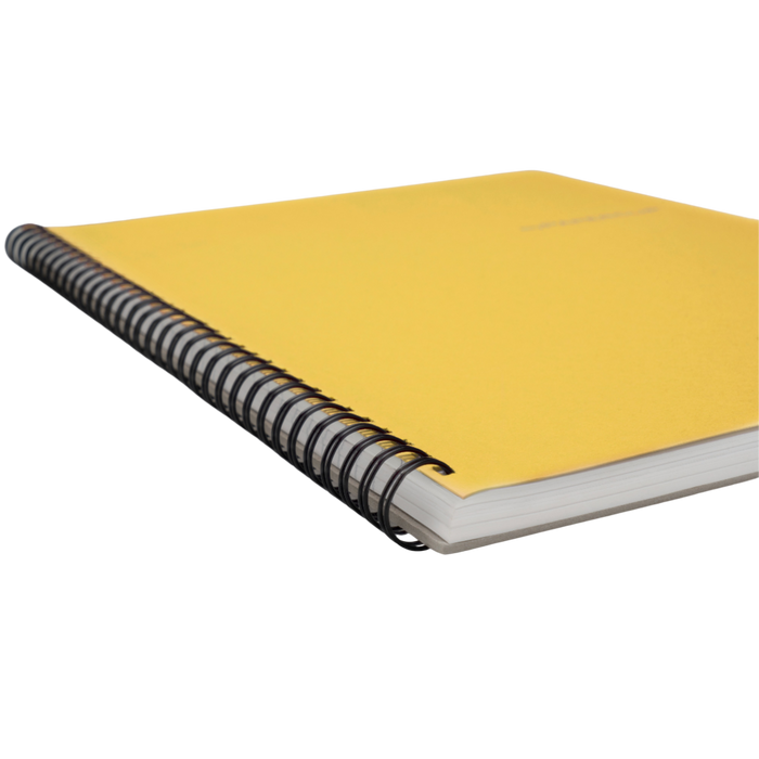 myPAPERCLIP Wiro Series Hardcover A4 Notebook - Yellow