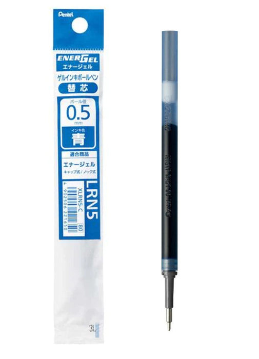 Pentel Energel XLRN Gel Pen Refill - Blue 0.5 mm
