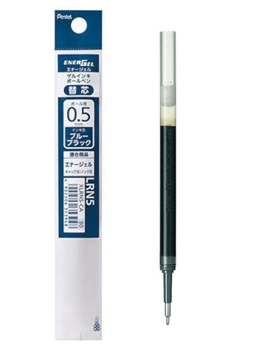 Pentel Energel XLRN Gel Pen Refill - Blue Black 0.5 mm