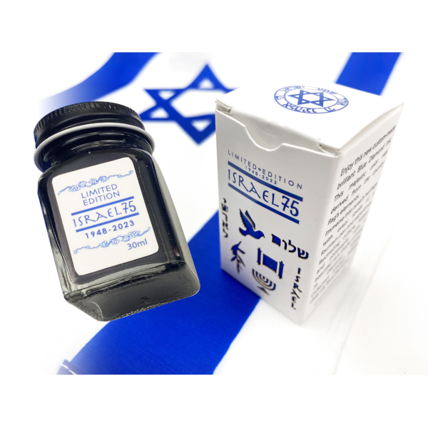 Conklin Israel 75 Anniversary Ink 30ml - Blue Diamond Jubilee Limited Edition