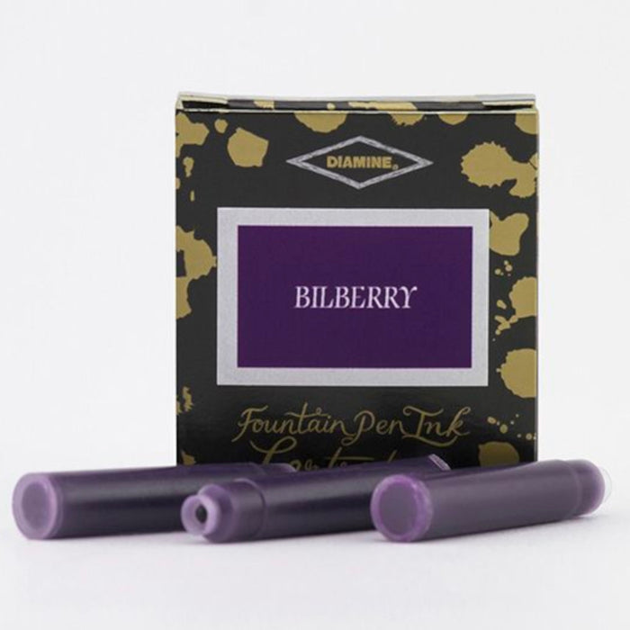 Diamine Ink Cartridges - Bilberry