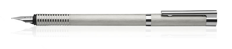 Lamy Logo Brushed Stainless Steel Fountain Pen