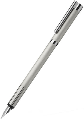 Lamy Logo Brushed Stainless Steel Fountain Pen