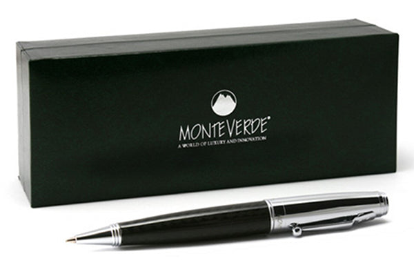 Monteverde Invincia Carbon Chrome Ballpoint Pen