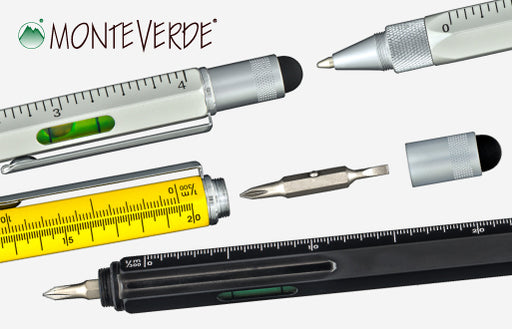 Monteverde Silver Touch Screen Stylus Tool Fountain Pen