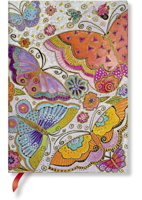 Paperblanks Flexi Flutterbyes Midi Lined Journal, 176pages