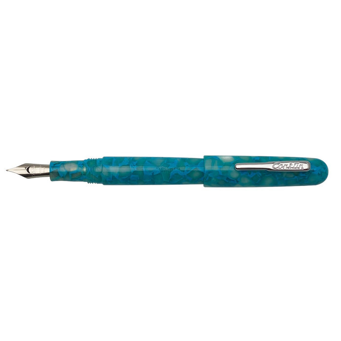 Conklin All American Fountain Pen - Turquoise Serenity - Medium