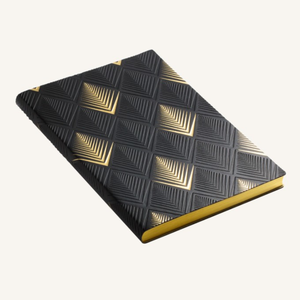 Daycraft Signature Art Deco Dotted Notebook - Pyramid - A5