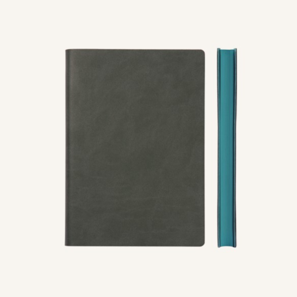 Daycraft Signature Plain Lined Notebook - Grey - A5