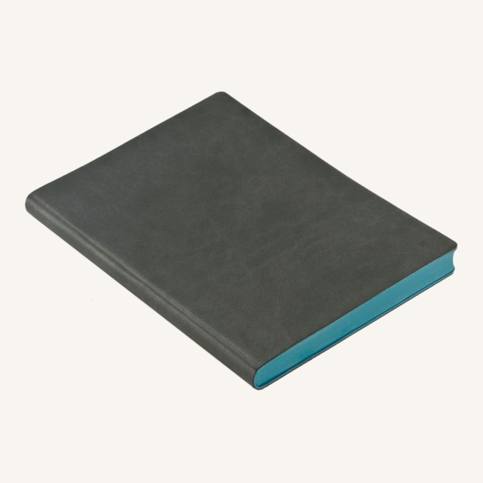 Daycraft Signature Plain Lined Notebook - Grey - A5