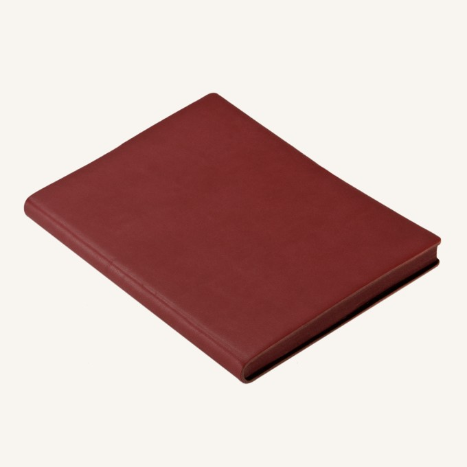 Daycraft Signature Plain Dotted Notebook - Red - A5