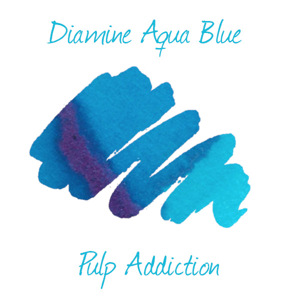 Diamine Fountain Pen Ink - Aqua Blue 30ml Bottle