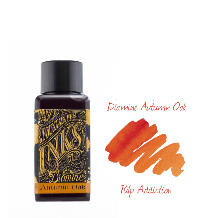 Diamine Fountain Pen Ink - Autumn Oak 30ml Bottle