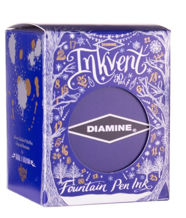 Diamine Blue Edition Fountain Pen Ink - Holly