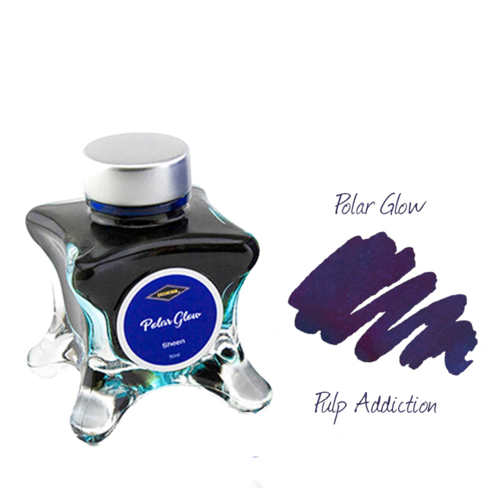 Diamine Blue Edition Fountain Pen Ink - Polar Glow