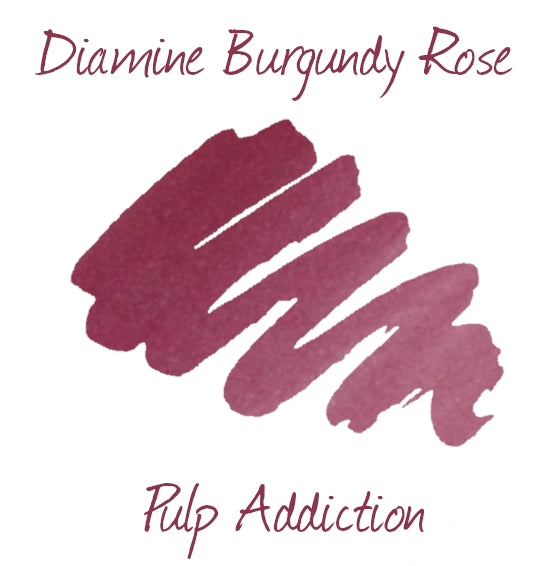 Diamine Burgundy Rose (Flower) Ink - 2ml Sample