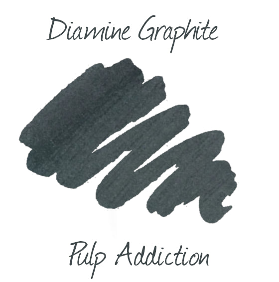 Diamine Fountain Pen Ink - Graphite 30ml Bottle