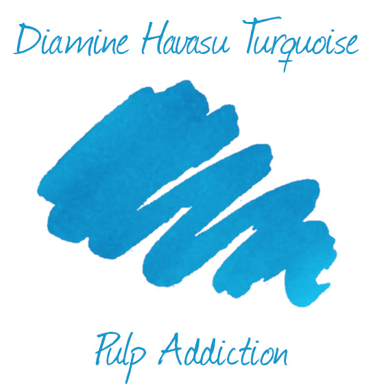 Diamine Fountain Pen Ink - Havasu Turquoise 80ml Bottle