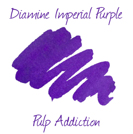 Diamine Fountain Pen Ink - Imperial Purple 80ml Bottle