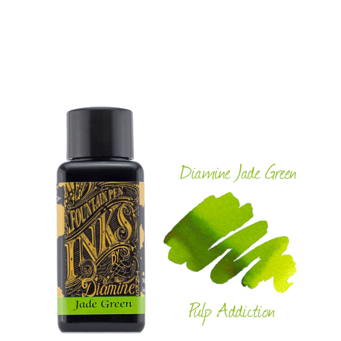 Diamine Fountain Pen Ink - Jade Green 30ml Bottle