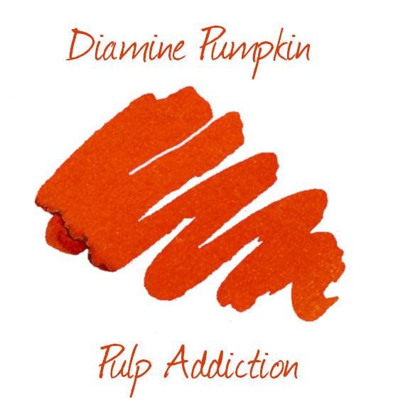 Diamine Fountain Pen Ink - Pumpkin 30ml Bottle