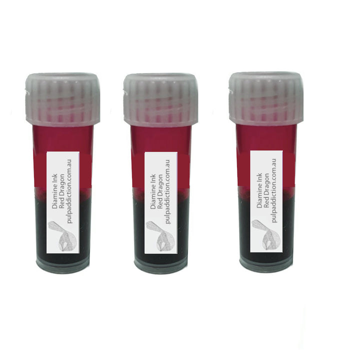 Diamine Fountain Pen Ink - Red Dragon 30ml Bottle