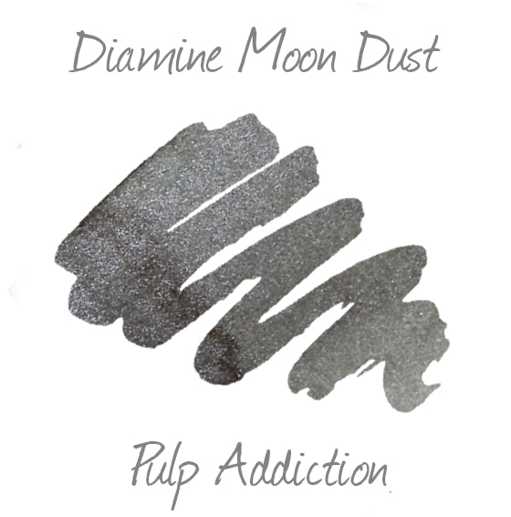 Diamine Shimmer Fountain Pen Ink - Moon Dust 50ml Bottle
