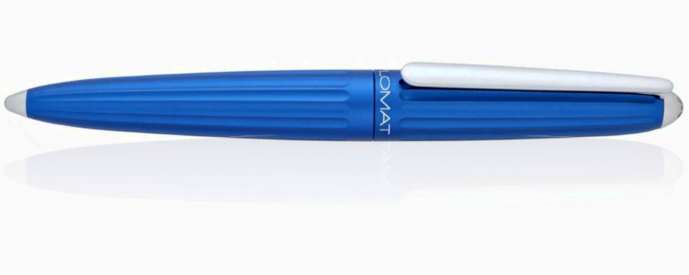 Diplomat Fountain Pen - Aero Blue Medium