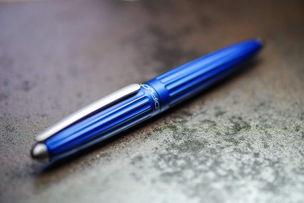 Diplomat Fountain Pen - Aero Blue Medium