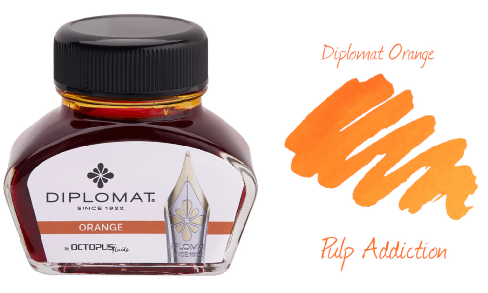 Diplomat Orange Ink - 30ml