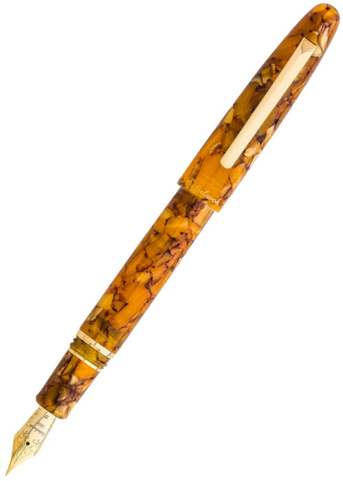 Esterbrook Estie Honeycomb Fountain Pen - Gold Trim Custom - Journaler Nib