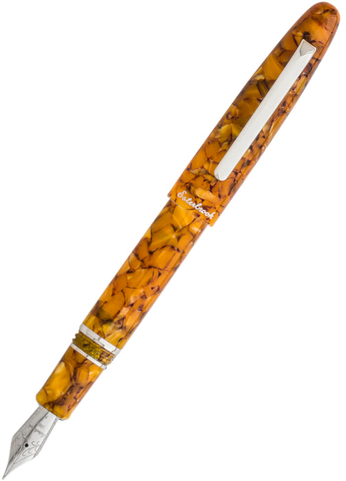Esterbrook Estie Honeycomb Fountain Pen - Silver Trim Custom - Journaler Nib
