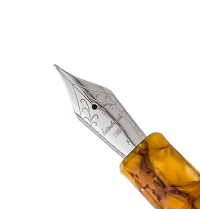 Esterbrook Estie Honeycomb Fountain Pen - Silver Trim Custom - Journaler Nib