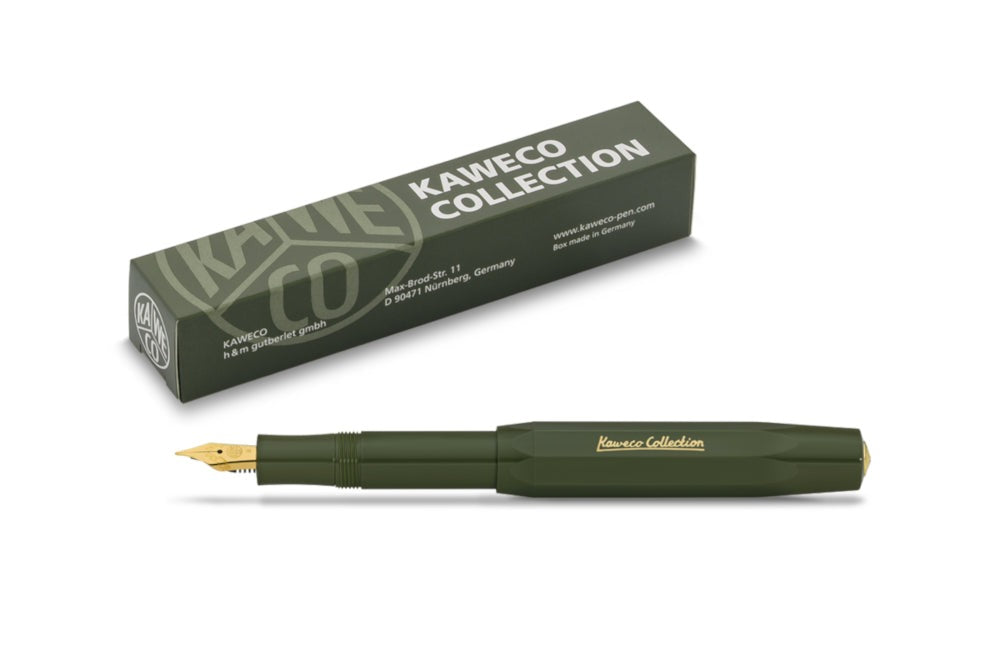 Kaweco Classic Sport Fountain Pen - Dark Olive