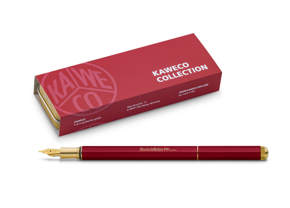 Kaweco Special Fountain Pen - Red / Gold