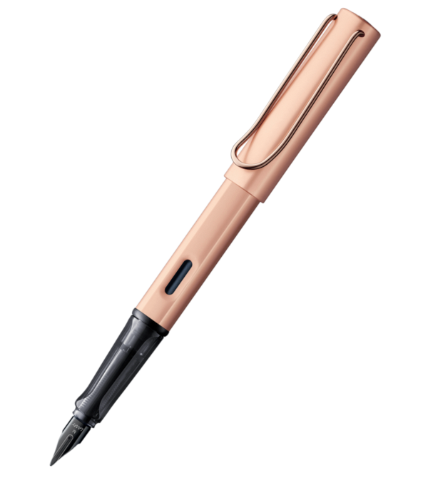 LAMY Lx Fountain Pen and Notebook Gift Set - Rose Gold