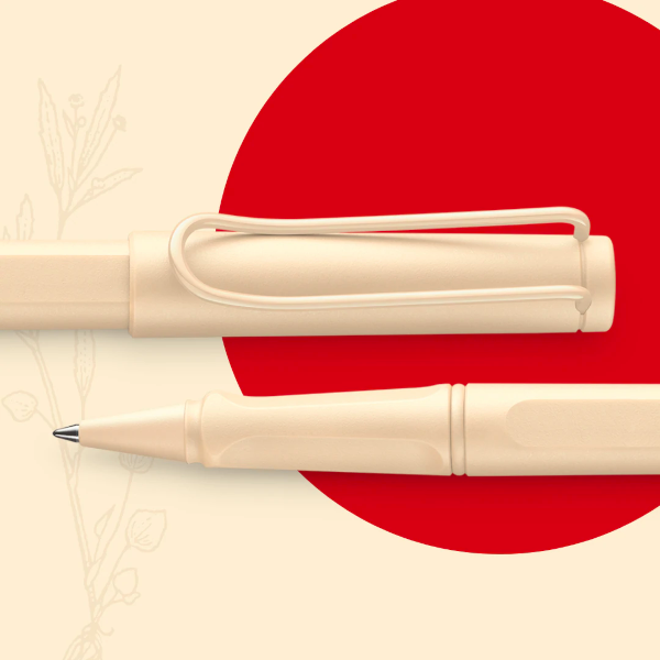 LAMY Safari Cozy Rollerball Pen - Cream - Limited Edition