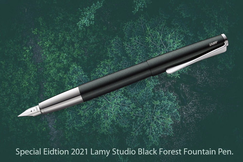 Lamy Studio Fountain Pen - Black Forest
